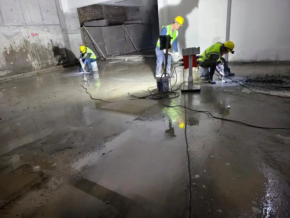 焦作中站区地下室堵漏