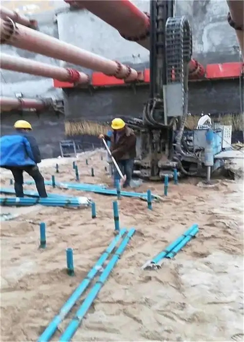 焦作中站区袖阀管注浆